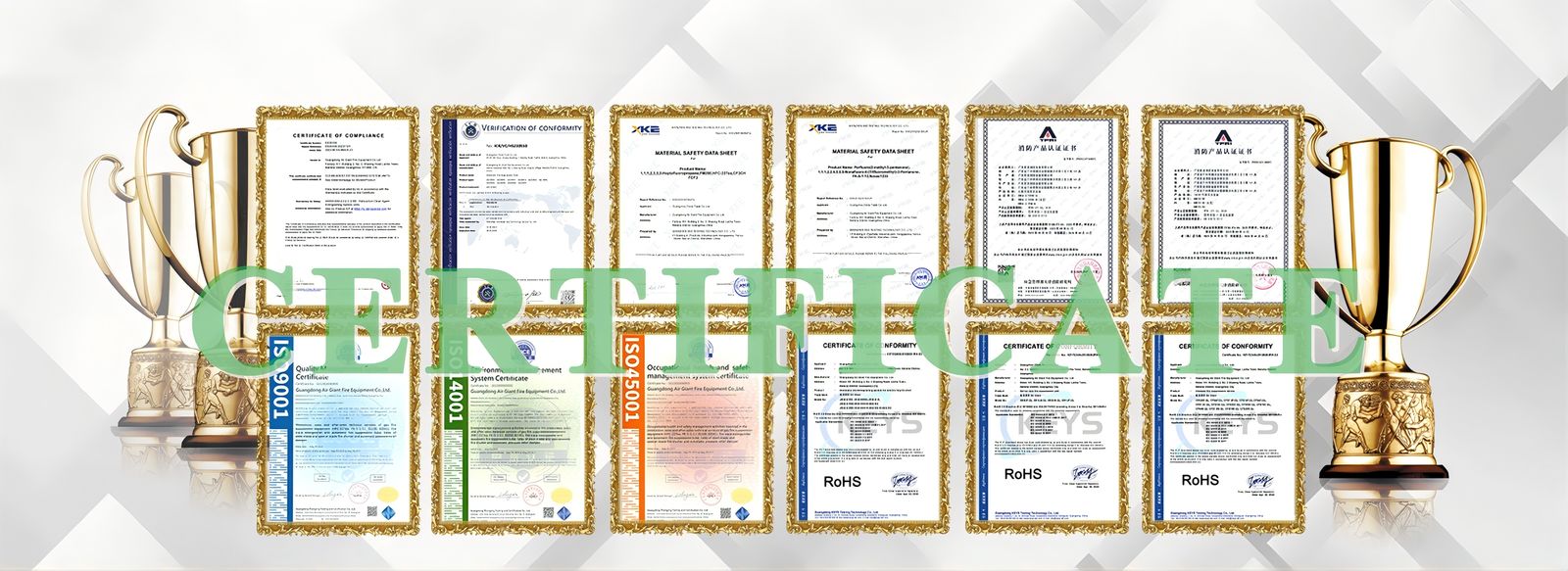 Kwaliteit fm200 het systeem van de brandafschaffing Fabriek