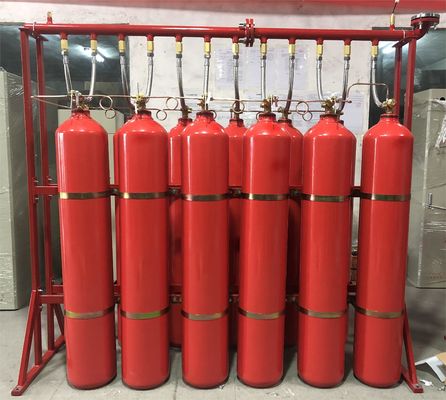 Kwaliteit  Enclosed Flooding Pipe Network Fixed CO2 Fire Extinguishing System Fabriek