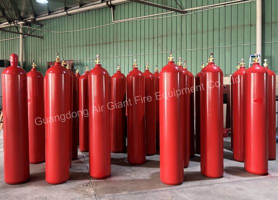 Kwaliteit  150-300 Bar Inert Gas Fire Suppression System Cylinder Manufacturer Fabriek