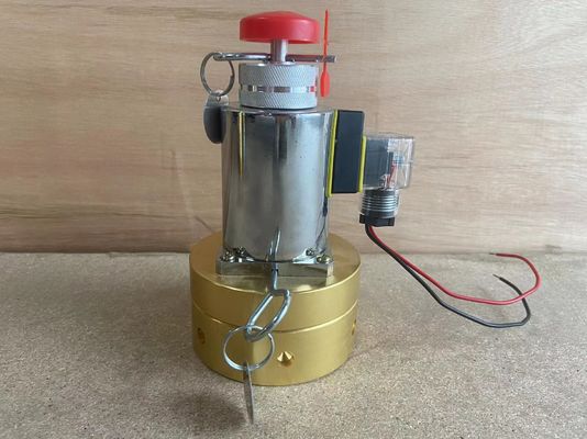 Ingesloten Overstromende van het Brandblusapparaattoebehoren van FM200 de Solenoïdeactuator 90N
