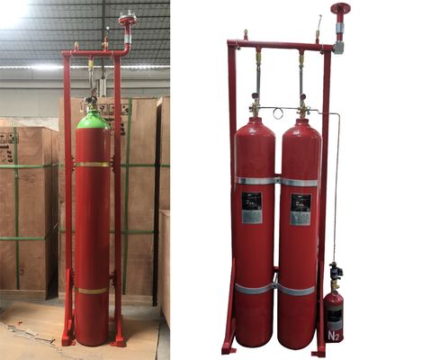 Inert Gasig55 Argonite Brandblussysteem DC24V 1.6A