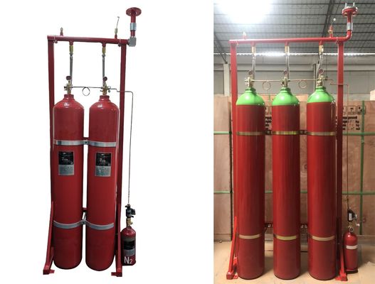 Het Brandblusapparaat van het Argoniteig55 Inerte Gas zonder Residu voor Telecommunicatiezaal