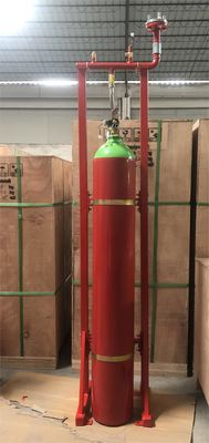 Het ingesloten Overstromende van de de Brandafschaffing van Inert Gasargonite IG55 Dovende Systeem