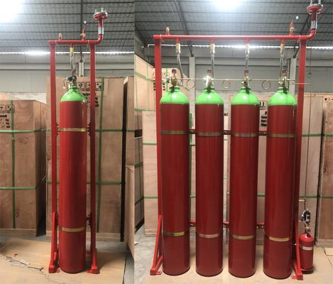 Van de de Brandafschaffing van het Inergenig541 Inerte Gas het Systeem 22.37kg 33.56kg
