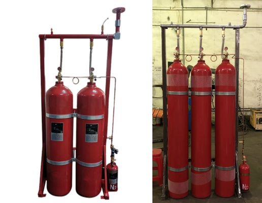 van de het Inerte Gasbrand van 80Ltr IG541 de Afschaffingssysteem het Bespuiten Tijd 120s