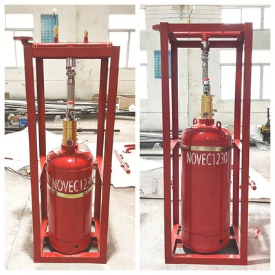 40L 70L 100L Novec 1230 Systeem Draagbaar Brandblusapparaat gelijkstroom 24V 1.6A