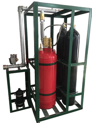 DC24V 1A 4.2MPa maakt Agent Fire Suppression System Fm 200 Dovend schoon Systeem