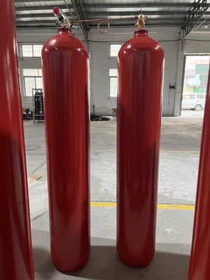 12.4MPa Co2-Systeem de Cilinders 70Ltr van Brandbestrijdingsco2 in Bibliotheek