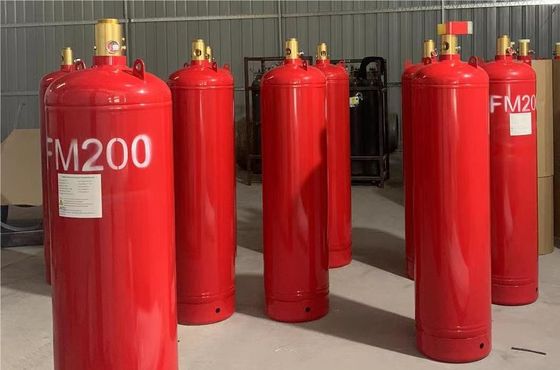 De ingesloten Overstromende Afschaffing FM200 van de Computerzaalbrand in Data Center