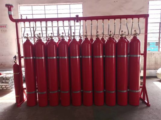 IG541 Inertgasbrandbestrijdingssysteem met vlamdetectie 200-300 Bar 10-50°C