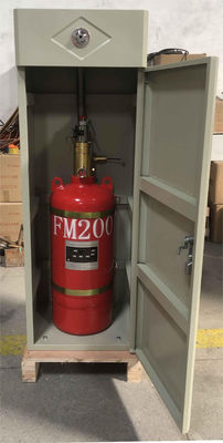 het Systeem van de de Brandafschaffing van 2.5Mpa FM200 zonder Residu voor Museum