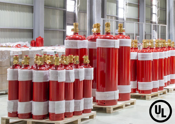 Rood brandblussysteem voor anechoïsche kamer Niet-corrosief HFC227ea