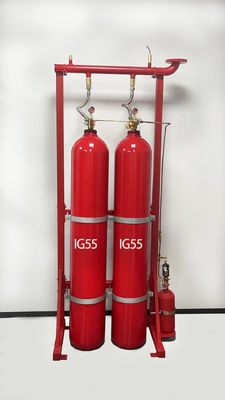 Geclosureerd overstromingsinertgas brandbestrijdingssysteem Elektrische automatische startmodus -10 °C tot 50 °C