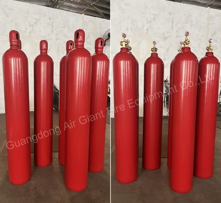 Argon IG55 Inertgas brandbestrijdingssysteem met vlamdetectie 200-300 Bar 10-50°C