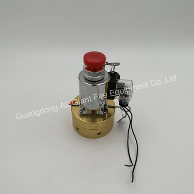 Op een cilinder geïnstalleerde magnetische actuator voor gesloten overstromingen HFC-227ea FM200 brandbestrijdingssysteem