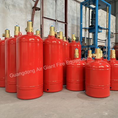 Cylinder voor automatisch FM200-brandbestrijdingssysteem zonder residu voor opslagruimte