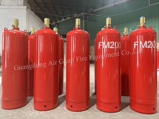 Cylinder voor brandbestrijdingssysteem FM200 van hoge kwaliteit zonder vervuiling voor Power Room