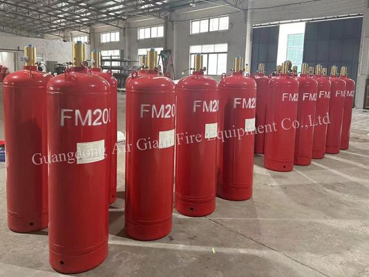 Cylinder voor FM200 Brandbestrijdingssysteem zonder verontreiniging voor computerruimte