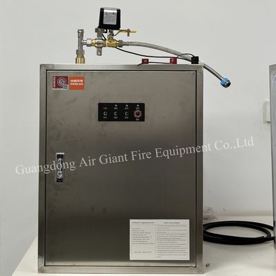Elektromagnetisch brandbestrijdingssysteem voor commerciële keukens