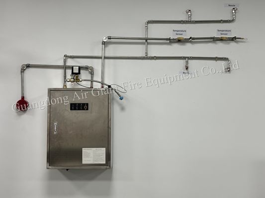 Elektromagnetisch brandbestrijdingssysteem voor de keuken met hoog rendement