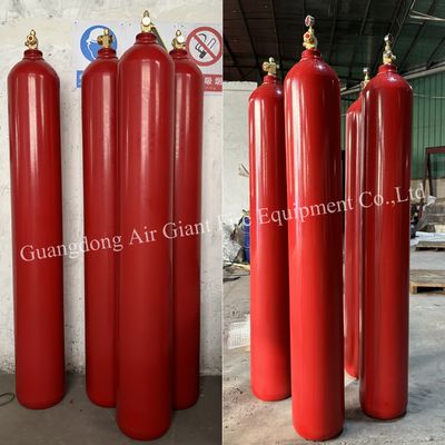 Inert Gas Argon IG55 IG100 IG541 Brandblussysteem Cilinder