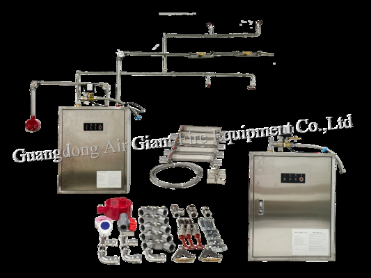 Kookkap nat chemisch automatisch brandblussysteem