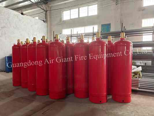 Automatic FK 5-1-12 Fire Suppression System Cylinder Without Pollution For Museum
