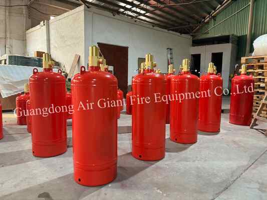 FM200 Fire Suppression System Cylinder Without Residue For Library